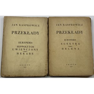 [series Translations - Jan Kasprowicz] Euripides