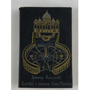 Krasicki Ignacy, Kartki z piazza San Pietro [wydanie I]