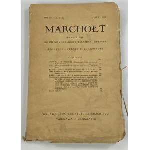 Marchołt Kwartalnik Rok IV - nr 4 (16) Lipiec 1938