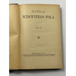 Wincenty Pol, Works of Wincenty Pol vol. 1-3