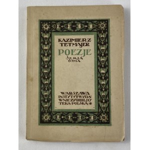 Break - Tetmajer Kazimierz, Poetry series eight [cover by A. S. Procajlowicz].