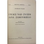 Staszic Stanisław, Anmerkungen zum Leben von Jan Zamoyski