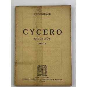 Cycero - wybór z pism filozoficznych / Jan Szczepański