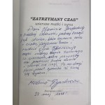 Angehaltene Zeit: Gedichte von Mutter und Sohn / Helena Tyszkiewicz, Krzysztof Kazimierz Tyszkiewicz [Widmung der Autorin].