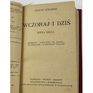 [Klocek] Żeromski Stefan, Yesterday and Today/ Naglerowa Herminia, People True/ Prus Bolesław, Shadows of...