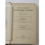 Dante Alighieri's Göttliche Komödie Erster Theil: Die Hölle, Zweiter Theil: Das Fegfeuer