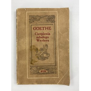 Goethe Johann Wolfgang von, Utrpenie mladého Werthera