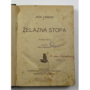 London Jack, Żelazna Stopa: powieść [1922]