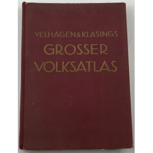 Preuss Wolfgang, Grosser Volksatlas, das Jubiläumswerk des Verlages zu seinem hundertjährigen Bestehen