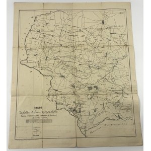 Mapa Zagłębia Dąbrowskiego i okolic 1911