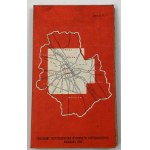 Warschau - Stadtplan, ausklappbar, groß [1980].