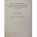 Waszkiewicz Ludwik, Niekoľko dokumentov k dejinám štrajku v Piotrkówe Trybunalskom v roku 1905