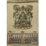 Kalendarz Buddha Mandala Calendar 1993