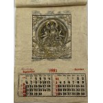 Kalendarz Buddha Mandala Calendar 1993