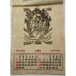 Kalendář Buddha Mandala 1993