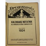 Kalendár - Zápisník pre Drogerie 1924