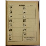 Kalendarz - Notatnik dla Drogerzystów 1924