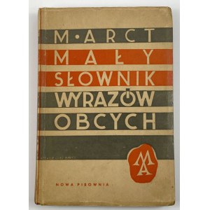 Arct Michał, Kleines Wörterbuch der Fremdwörter; 16.000 Wörter [Grafikdesign von Atelier Girs-Barcz].