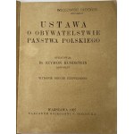 Rundstein Szymon, Law on Citizenship of the Polish State [1927].