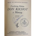 Cervantes Saavedra Miguel de, Předčasně vyspělý Hidalgo don Quijote z Manchy. Román. T. 1-4 [Nakladatelství J. Mortkowicz].