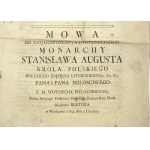 [1764] Biegaczewicz Wojciech, Mowa do nayjasnieyszego [...] monarchy Stanislaw August krola polska....