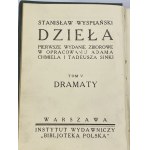 Wyspiański Stanisław, Dramaty. T. 5. Pierwsze wydanie zbiorowe