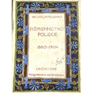 [Wyspianski] Feldman Wilhelm, Polish Writing 1880 - 1904 T. III.