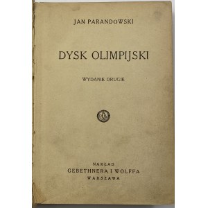 Parandowski Jan, Olympijský disk [2. vydání].