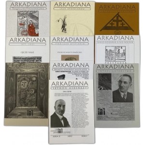 Zestaw 10 numerów druków bibliofilskich Arkadiana