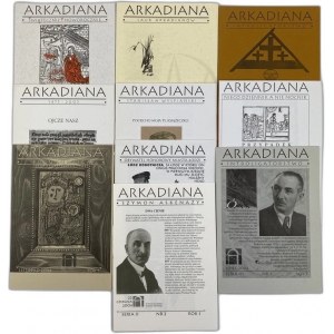 Set of 10 issues of bibliophilic prints Arcadiana