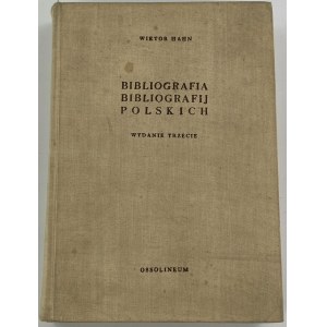 Hahn Wiktor, Bibliografia poľskej bibliografie