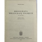 Hahn Wiktor, Bibliografia poľskej bibliografie