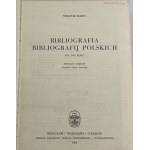 Hahn Wiktor, Bibliographie der polnischen Bibliographie