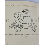 Kalender der Druckerei von W. L. Anczyc und Co. in Krakau für das Jahr 1936