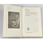 Korpała Józef, Karol Estreicher (st) tvůrce Polské bibliografie [Knižní řada].