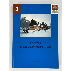 Jahrbuch des Museums für Papierfabrikation Band III 2009