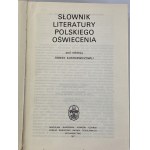 [3 pozycje z serii Vademecum Polonisty] Słownik literatury polskiego Oświecenia/ Bibliografia i biblioteka w pracy polonisty/Przewodnik polonisty