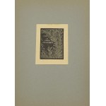 E-libris Jana Zygmunta Robela vyhotovený v drevoryte podľa návrhu Stanislava Jakubowského