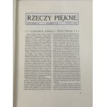 Rzeczy piękne Rocznik X nr 4-5-6 [1931] [Czeskie szkła i biżuterie]