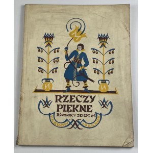 Rzeczy piękne Rocznik V nr 6-8 [1925][Stolarstwo]