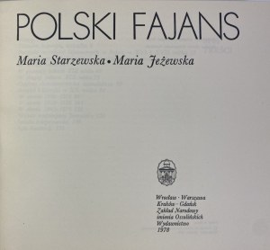 Starzewska Maria, Jeżewska Maria, Polski fajans