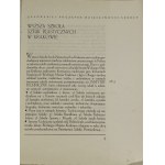 Vyšší škola výtvarných umění v Krakově 1949-1955. Minulost, současný stav, záměry, organizace