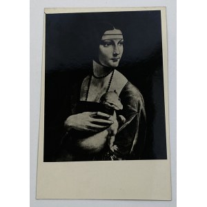 da Vinci Leonardo - Dama z gronostajem / Portret damy z gronostajem [Dama z łasiczką]