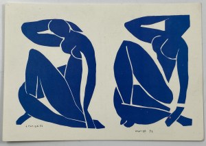 [Postcard] Matisse - Nu bleu IV