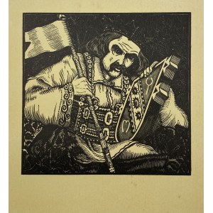 Jakubowski Stanisław, Bohové Slovanů, deska IX Prowe, dřevoryt