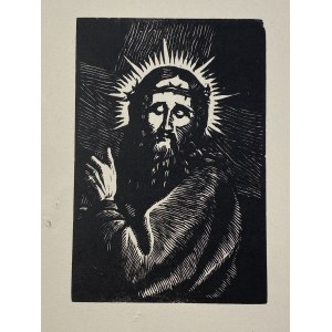 Steller Paul, dřevoryt Krista [1932].
