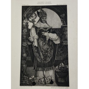 Dürer Hans, Bildnis des Bischofs Piotr Tomicki, Heliogravüre aus der Mappe Portrety Polskie vol. I Notizbuch IV