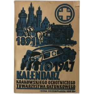 Kalendář Krakovského dobrovolnického záchranného spolku 1947