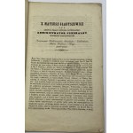Gladyszewicz Mateusz Fr, Ankündigung des großen Jubiläums in der Stadt Krakau und im Bezirk 1851.
