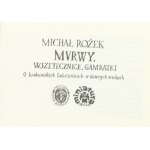 Rożek Michał, Murwy, wszetecznice, gamratki [1. Auflage][Auflage von 1000 Exemplaren].
